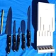 USA Cutco 5 Knife Set 1725 1721 1720 1768 1723 Chefs Carving Knives Storage Bloc