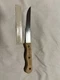 Ekco 6" Forge Utility Wood Handle Knife G7576 Made in USA EUC Little Usage
