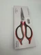 NEW Tupperware Universal Series Scissors Tupperchef Red/Black FREE SHIPPING!!