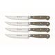 W&Uuml;STHOF Classic Color 4-Piece Steak Knife Set | Velvet Oyster