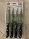 Steak Knives 4 Chicago Cutlery Essentials Black Handles