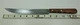 Case XX Knife M 283-8" Stainless Wood Handle Serrated Miracl-edge