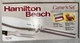 Hamilton Beach Carve n' Set Electric Knife & Carving Fork with Hard Case #74250