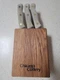 Chicago Cutlery 103S 4.25&rdquo; Steak Knife Walnut Handle (Set of 6) In Wood Block