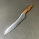 VTG 400C Gold 3 Stainless 8&rdquo; Blade Offset Sushi Carving Slicing Knife Japan 13&rdquo;