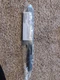 Pampered Chef  Blue/Grey Coated Chef's Knife #100838