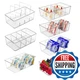 AITOPMART 7 Pack Pantry Organizers and Storage,Clear Plastic Bins for Kitchen,Fr