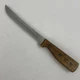 Vtg Kansas City Cutlery Japan Fixed Blade Carving Chef Knife #14403 Wood Handle