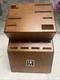 Zwillikng J.A. Henckels 11 SLOT HARDWOOD CHERRY FINISH Knife Storage BLOCK ONLY!