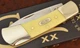 CASE XX USA SMOOTH YELLOW DELRIN PREMIUM SMALL LOCKBACK KNIFE 2025 31225L SS