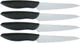 Kai USA PK2 Serrated Steak Knife Set Of Four 5" Black - AB5075