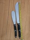 Cutco 1722 Butcher Knife & 1768 Spreader Classic Handle EXCELLENT 