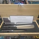 New Kamikoto  Kanpeki Three (3) piece Knife Set in Wooden Box w/ COA 