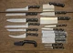 RONCO 20 Piece Full-Tang Triple-Rivet Handle Stainless Steel Knife Set, NEW