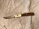 Case XX P 251-8 8 Inch Serrated Carving Slicing Knife Wood Handle Nice