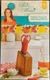 Pioneer Woman 5 pc Cutlery Prep Set Red & Wood Block Cooking Kitchen Food Prep