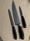 3 J. A. HENCKELS International 8&rdquo; Chefs 13861-200, 13860-130 5.5&rdquo; Serrated, 3&rdquo;