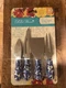 PIONEER WOMAN Kitchen Cheese Knife Set Charcuterie Heritage Floral 4pc Gift NEW