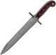 Untied Cutlery Honshu 1849 Fixed Knife 12" 1085HC Steel Blade Rosewood Handle