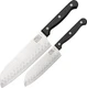 Chicago Cutlery Kitchen Santoku/Partoku Knives Stainless Blades Polymer Handles