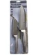 Brookstone 2pc. Santoku Knife Set Full-Tang Damascus Stainless Steel w/Sheath