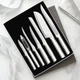 Rada Cutlery The Starter Gift Kitchen Set T420 Steel Blades Aluminum Handles