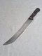 VTG CHICAGO CUTLERY Walnut 46A11 Scimitar Curved 11" Blade Knife BUTCHER Slicing