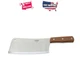 8" Stainless Steel Chinese Cleaver Heavy Duty Forged Blade Wooden Handle KC-301