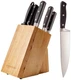 Amazon Basics 9-Piece High-Carbon Stainless Steel Kitchen Knife Set Ergonomic