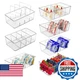 AITOPMART 7 Pack Pantry Organizers and Storage,Clear Plastic Bins for Kitchen,Fr