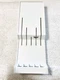 Cutco Knife Storage Block For Drawer Or Wall #1742 5 Slots Cream Made USA 17x6