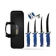 AccuSharp AS737C Six Piece Fillet Knife Kit with Durable Blades and Handles New
