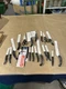 Miracle Blade III Perfection Series Knife Set Steak Scissors Slicer 18 Pc