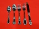 Wallace Luxe Stainless Flatware 5 pc Eclectic Variety Set