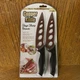 COPPER KNIFE TWO PACK, TEKNO STAYS SHARP FOREVER, NEW in PKG with FREE SHIPPING!