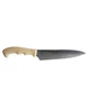 Barrett's 440-C Japan Kitchen Knife White Handle *Flaw*