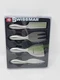 Swissmar 4-Piece Petite Cheese Knife Set Stainless Steel Modern Contemporary