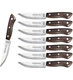 8 Piece Porterhouse Steak Knife Set Tramontina High Carbon Steel