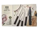 Joie 5-Piece Kitchen Knife Set Stainless Steel with Ergonomic Handles New In Box