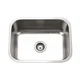 Houzer 23-1/4" x 17-1/2" Stainless Steel Undermount Kitchen Sink STS-1300-1