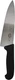 Victorinox Swiss Army 5.2063.20 8" Fibrox Straight Chef's Knife - Black