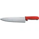 DEXTER RUSSELL 12443R Chef Knife,8" L,SS Blade,Red 54RY42