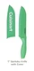 CUISINART 7 Inch Santoku Chefs Knife Stainless Steel Green Blade Guard Advantage