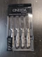 Oneida 4 Piece Stainless Steel Steak Knife Set | Serrated | Pro Series | 55287