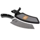 Oklahoma Joe's Blacksmith 12" Carbon Steel Cleaver w/ Knife Block