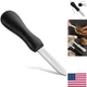 Durable Oyster Knife with Textured Handle - Perfect for Seafood Aficionados