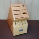 New Wusthof  13 Slot Knife Wood Storage Block 2263 - 100 Sealed Metal Logo