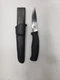 Morakniv Companion Heavy-Duty Stainless Steel Fixed-Blade Knife With Sheath, 4.1