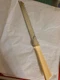 Vintage Quikut Quikkie Knife Stainless 2 edge Serrated Cross Cut Edge 9.5in
