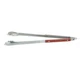 Outset Qb22 Locking Stainless Steel Grill Tongs Extra Long 22", Rosewo
